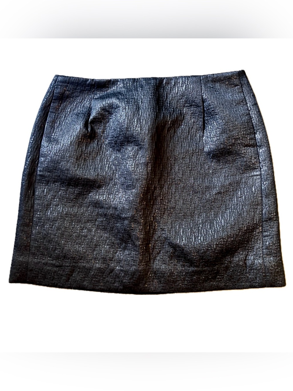 J. Crew Nori Jacquard Black Metallic Mini Skirt NWT Size 2 Classic Preppy